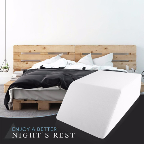 Custom Design Cushions Home Decor Bed Wedge Plush Leg Rest Travel Pillow Memory Foam Car Massage Wholesale