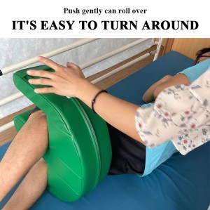 Patient Turning Device Leg-Lifting Pad Nursing Care Cushion Elderly Body Turn Over Tool Anti-Decubitus Wedge Pillow