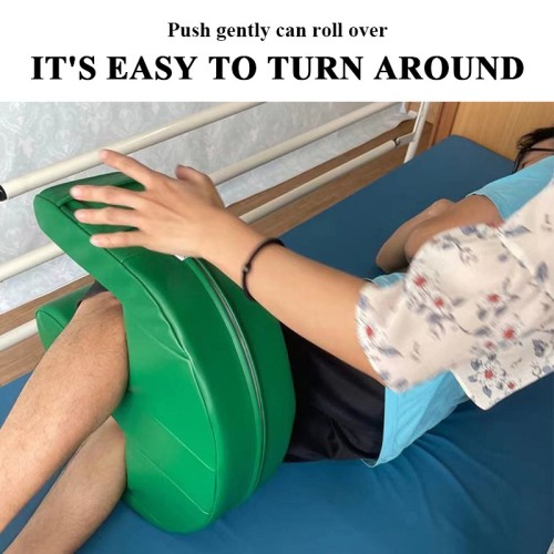 Patient Turning Device Leg-Lifting Pad Nursing Care Cushion Elderly Body Turn Over Tool Anti-Decubitus Wedge Pillow