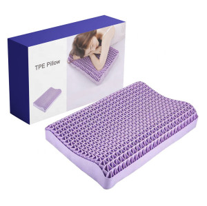 Comfortable Washable Good Resilience Tpe Gel Sleeping Pillow Factory Wholesale
