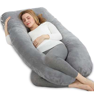 Pregnant Support Cushion | Nursing Women Support Cushion | Maternity Support Cushion | U Shaped Support Cushion | Washable Outer Cover | Pregnancy Function Pillow | Bed Pillow