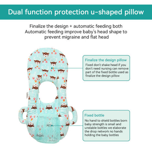 Baby Portable Detachable Feeding Pillows | Self-Feeding Support Baby Cushion | Baby Bed  Pillow
