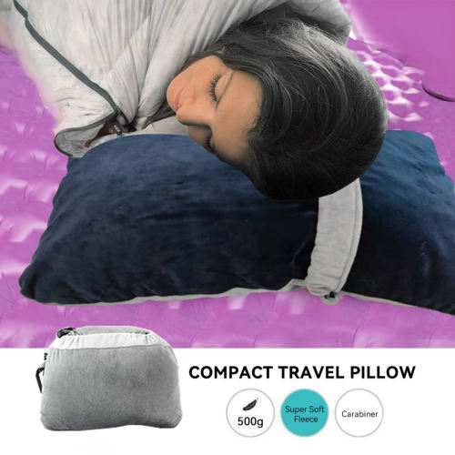Comfort Rolled Memory Foam Pillow | Compact Shreded Camping Travel Pillow | 2022 Hot Ultimate