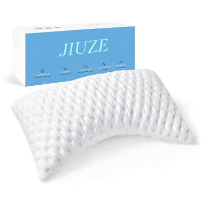 Adjustable Gel Shredded Pillow | Memory Foam Pillow | Bed Pillow | Washable Cover