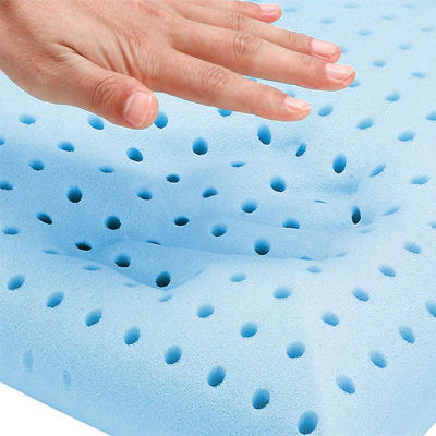 Ventilated Gel Infused Pillow | Standard Size Memory Foam Pillow | Breathable Pillow Cover | New Design | Aircell Technology