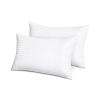 Hotel Collection Bed Pillows | Sleeping  Pillow | 2 Pack Queen Size Pillows | Side and Back Sleepers | Super Soft Down Alternative Micro