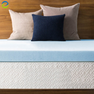 2-Inch Memory Foam Mattress Pad | Gel Cooling Air Bed Mattress | Topper Twin Pressure-Relieving