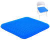Memory Foam Cushion | Coccyx Orthopedic Comfort | Gel-enhanced Wheelchair Seat Cushion