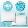 Shredded Memory Foam Pillows | Sleeping - Bamboo Cooling Firm Cool Bed Pillow | Side Stomach Sleeper Neck Shoulder