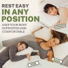 Shredded Foam Pillow | Custom Anti Aging Wrinkle | Cooling Gel Insert Memory Pillow | Cushion bed function pillow