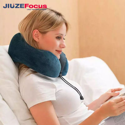 Cooling Set Eye Mask | Neck Rest Cushion | 3 in1 U Shape Memory Foam | Travel Neck Pillow