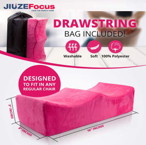 Brazilian Butt Lift Pillow | Dr. Approved BBL Firm Foam Pillow | Carrying Bag | Post Surgery Recovery