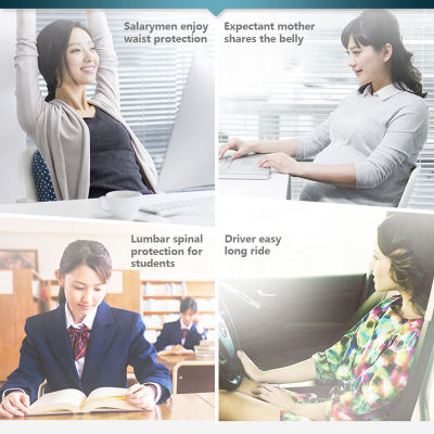 Comfort Back Wedge Support Rest Pillow | PP Cotton Reading Pillow | Bed Rest Lumbar Cushion | Back Support Home Office Car Seat