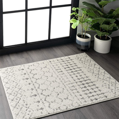 Large Sitting Room Floor Mat | Custom High Quality | Moroccan Style Luxury | Modern Soft Washable | Sitting Living Room Fluffy Rugs