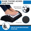 Under Desk Footrest | Acupressure Foot Massage Pillow Mat Giftable Ergonomic Foot Rest