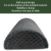 Under Desk Foot Rest Pillow | Ergonomic Footrest | 2 Optional Covers | Massage Textured Surface & Non-Slip