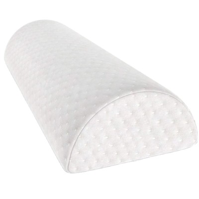 Elevate Legs | Half Moon Bolster Knee | Support Memory Foam | Semi Roll Bed Foot Support Pillow