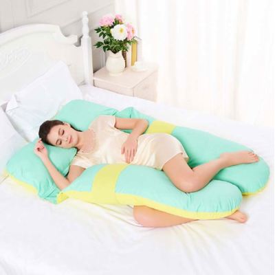 Blue Wholesale | Softer Polyester | Full Body Maternity | U Shaped Pregnant Pillow