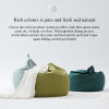 Bean Bag Chairs | Bedding Sofa | Love Sexy Bedding | Big Microbead Seat Cushion | Comfort Lumbar Pillow