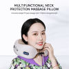 Hot Selling Cotton Sleeve | Memory Foam Neck Smart Pillow | Ergonomic Massage Office | Travel Function Pillow