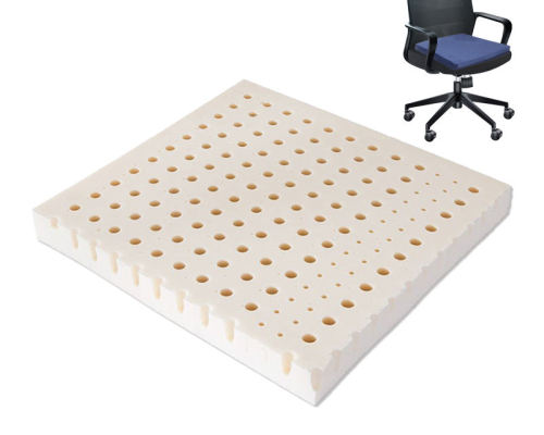 Square Seat Cushion | Nature Latex | Ventilated Design Holes Cushion