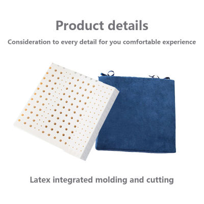 Square Seat Cushion | Nature Latex | Ventilated Design Holes Cushion