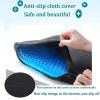 Bed pillow Gel Seat Cushion | Enhanced Office Chair Seat Cushion | Newest Modified Double Gel | Honeycomb Design | Thick Seat Cushion