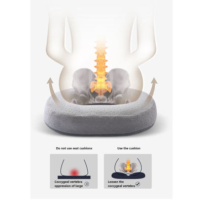 Oval Square Cushion | Portable Gel Seat | Cushion Donut Pillow | Hemorrhoids