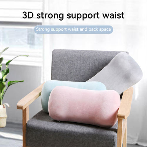 Support Pillow | Chair Car Back Support | Office Chair Memory Foam Cushion | Mesh Cover | Pain Relief