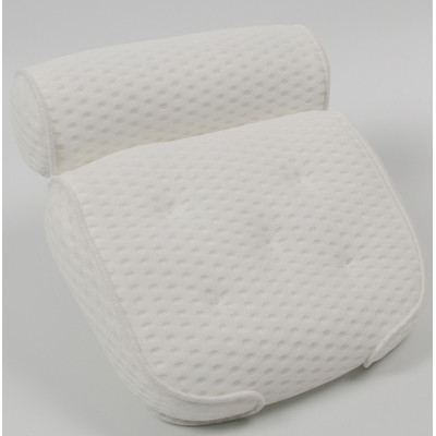 Bath pillow 5D | Bathtub Adults Head Neck | Shoulder Back Lumbar Support | 4D Mesh Spa Pillows | 7 Suck