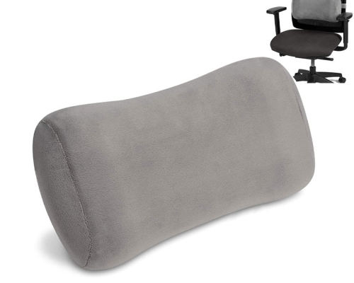 Chair and Car Back Support Pillow | Support Pillow | Office Chair Memory Foam Cushion | Mesh Cover | Pain Relief
