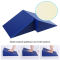 Comfort Triangle Leg Pillow | Shaped Bed Wedge Leg Pillow | Foot Pillow Folding Memory Foam | Incline Cushion System