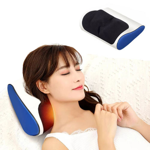 U-shaped Office Travel Neck Pillow | Memory Foam Fan Cooling Smart Pillow | Airplane Car | Nap Use Function Pillow