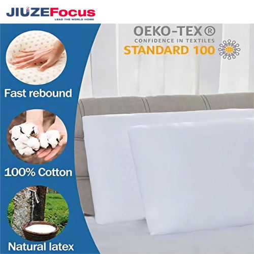 Latex Pillow Foam Pillow | Washable Food Grade Cooling | Good Quality Super Durable | Sleeping Cool Black Space OEM