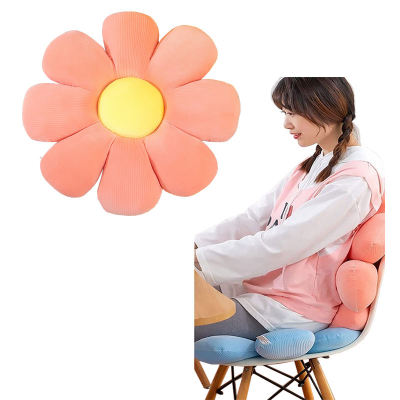 Toy Flower Plush Pillow | New Design 40cm Little Daisy | Floral Soft Stuffed Cushion | Home Decorative Seat Cushion