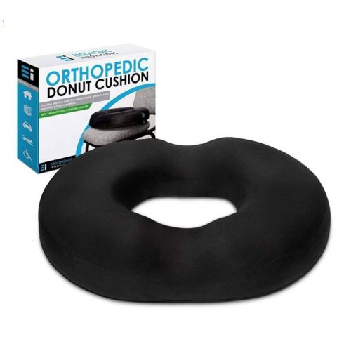 Orthopedic Hemorrhoid Pillow | Medical Seat Pain Relief Firm Sitting Cushion Coccyx Sciatic Nerve Pregnancy