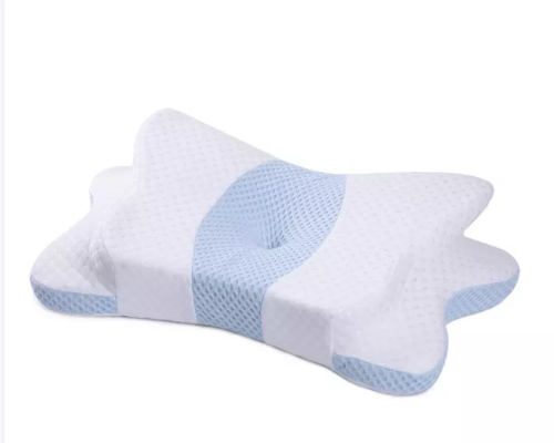 Cooling Memory Foam Pillow | Washable Food Grade | Good Quality Butterfly Super Durable | Sleeping Cool Black Space OEM