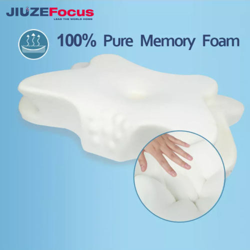 Cooling Memory Foam Pillow | Washable Food Grade | Good Quality Butterfly Super Durable | Sleeping Cool Black Space OEM