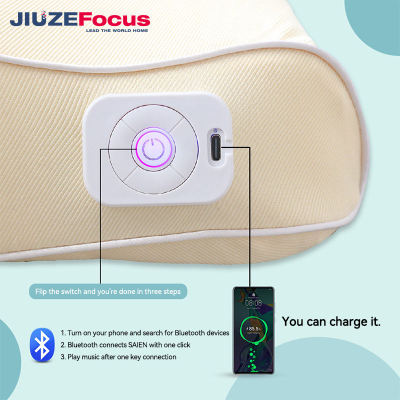 Music Heating Memory Foam Pillow |  New Technology of Playing Music Cervical Bed Pillow