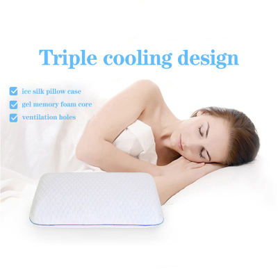 Memory Foam Bed Pillow | Standard size | Gel infused Ventilated