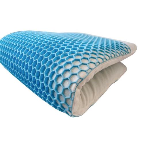 Gel Pad Pillow | Tpe Gel Memory Foam Pillow | Ventilated Bed Pillow | Washable Cover