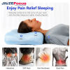 Layered Bread Shredded Memory Foam Pillow | Pillow Top Elevated | Support Cushion | Bed Wedge Slope Pillow | Lower Back Pain