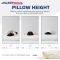 Shredded Memory Foam Pillow | Adjustable Height | Customization | Best Healthy Neck Care Pillow