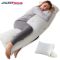 Baby lounger Pillow | Hot Sale | Pure Green Color | Standard Size | Cooling | Shredded Memory Foam | Bed Pillow
