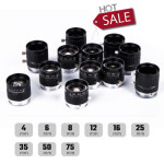 C-Mount Lens | 5MP Fixed Focus FA Machine Vision Lenses for 1/1.8" Sensor