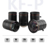 C-Mount Lens | 25MP Fixed Focus FA Machine Vision Lenses for 1.2" Sensor