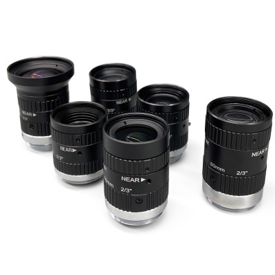 C-Mount Lens | 5MP Fixed Focus FA Machine Vision Lenses for 2/3