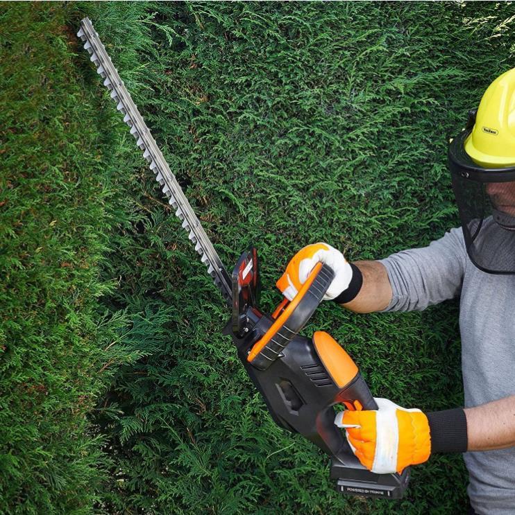 sharpen a hedge trimmer