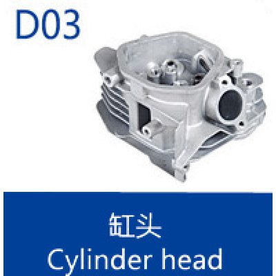 Generator Spare Parts For Chinese Model Replacement 6500 5.0kw Cylinder head