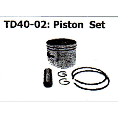 Brush Cutter Spare Parts For ST Kawasaki Replacement TD40 Piston set